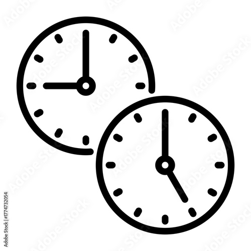 suitcase icon, line icon style