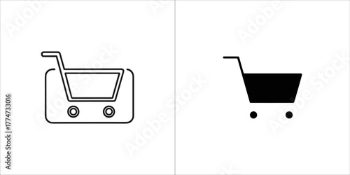 Portfolio optimization icon investment vector