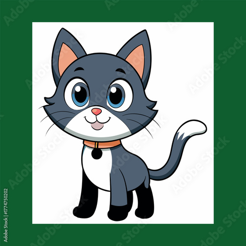 
Fluffy persian cat with large eyes lounging gracefully purring