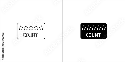 Five star rating count