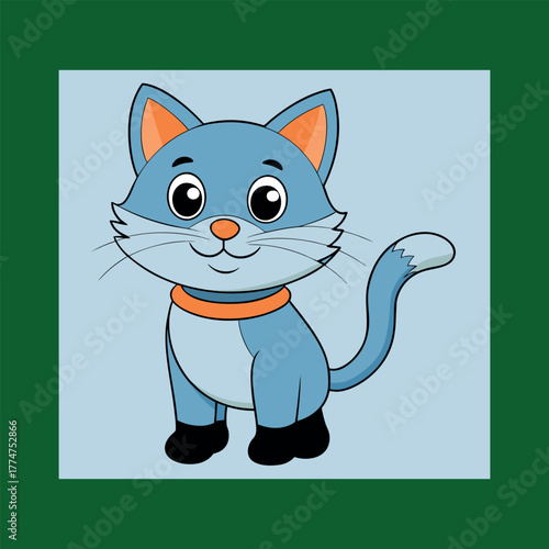 
Fluffy persian cat with large eyes lounging gracefully purring