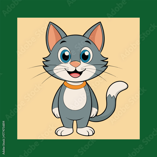 
Fluffy persian cat with large eyes lounging gracefully purring