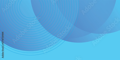 Sky blue elements with fluid gradient. Dynamic shapes composition. Vector illustration, Colorful geometric background.