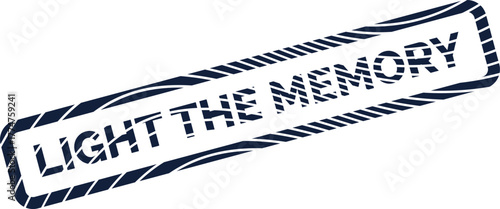 Evocative Call to Light the Memory Honoring Past Events and Cherished Recollections