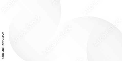 abstract white gradient color background with curve and swirl lines decoration. Suit for banner, web, poster, pamflet, brochure and presentation
