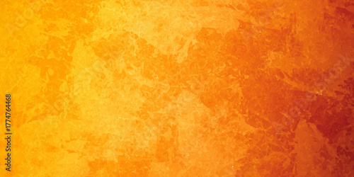 Vintage textured orange paper wall with a grunge pattern and yellow-brown  textured orange paper wall with a grunge pattern and yellow-brown highlights