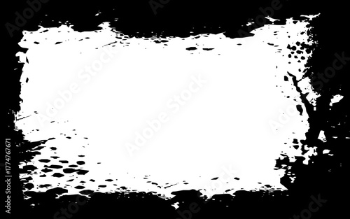 Grunge Frame Overlays: Featuring weathered textures, sharp frames, and high-resolution renders. They're perfect for adding an artistic, vintage, Black grunge border. 