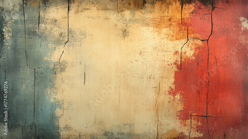 Grunge texture effect. Distressed overlay rough textured on brown space.