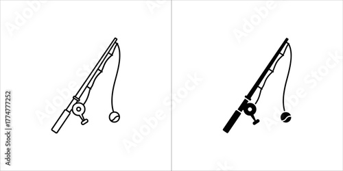 Fishing rod icon