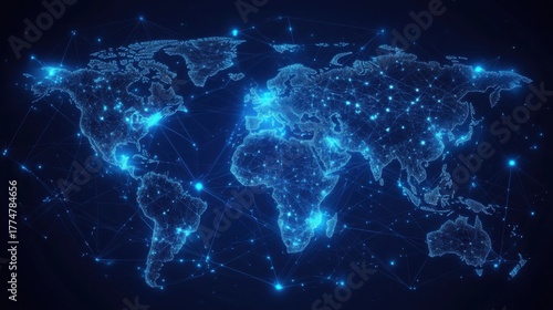AI-powered global medical network connection system