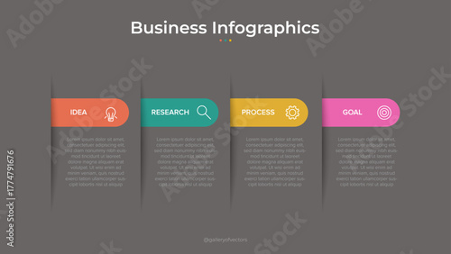 Infographic design with icons and 5 options or steps. Thin line vector. Infographics business concept. Can be used for info graphics, flow charts, presentations, web sites, banners, printed materials.