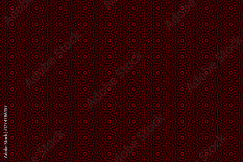 seamless maroon red pattern with red dots