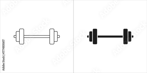 Dumbbell icon