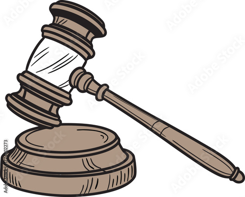 gavel and law