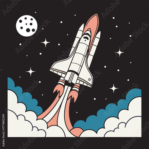 space shuttle launch