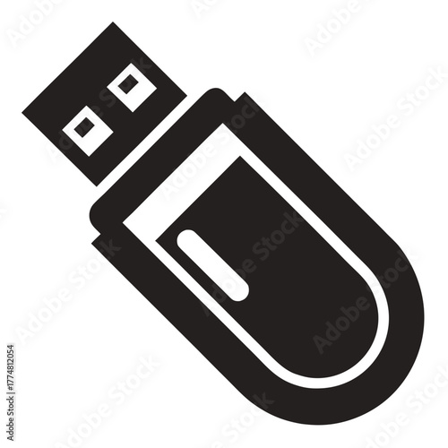 USB flash drive icon