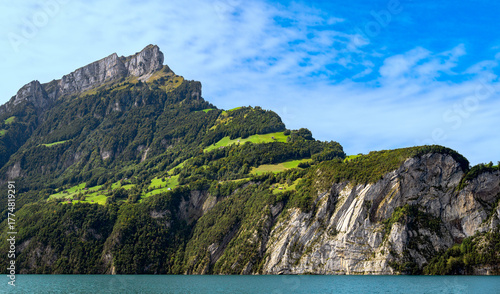 Mountain Brandegg at Seelisberg on Lake Lucerne in the canton of Uri, Switzerland