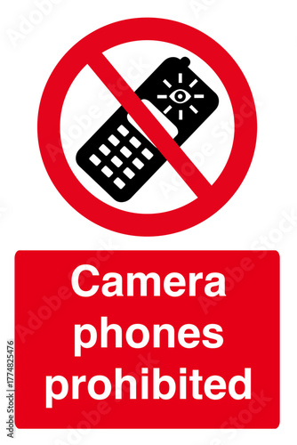 Camera phones prohibited