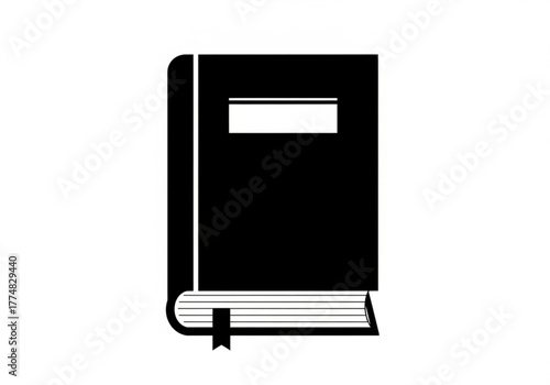 Black book icon generative ai