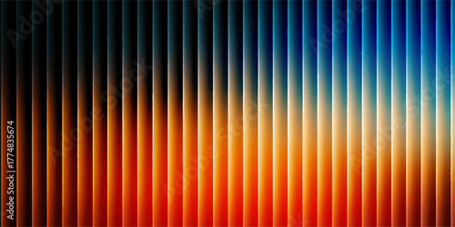 Abstract colorful striped pattern texture design backdrop with bright red and blue vector lines