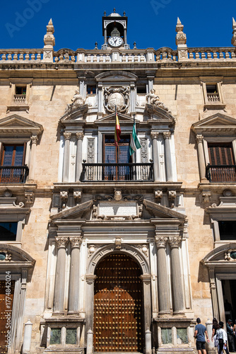 Gebäude in Granada, Spanien