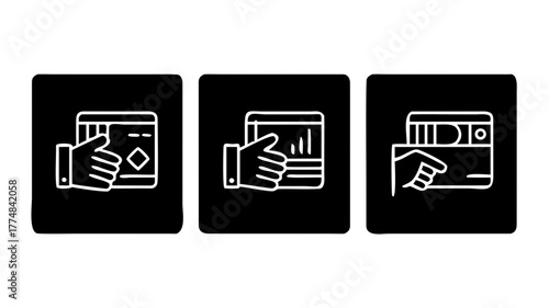 Mobile payment app transaction banking digital wallet online shopping finance technology cashless payment method 100