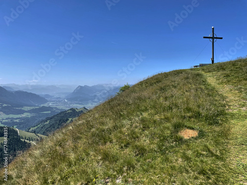 Wandberg Kreuz, Alpen, Tirol, Österreich