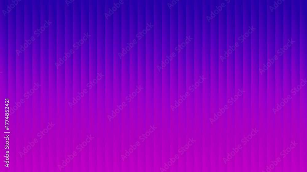 Obraz premium Abstract gradient of vertical lines in purple and blue hues