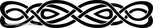 Intricate endless knot design showcasing Celtic heritage and traditions, perfect for adding a touch of ancient symbolism to modern projects