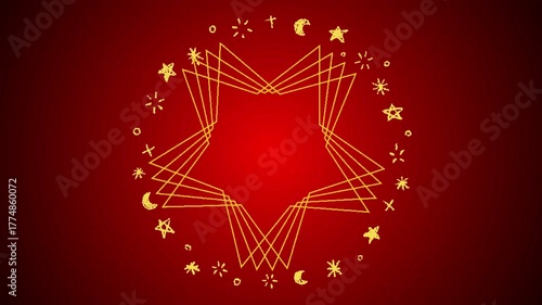 red background video for advertisement or marketing, 