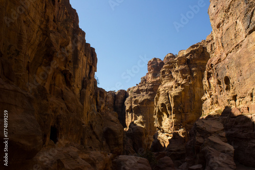 Wallpaper Mural Petra, Jordan. The city of Petra, the capital of the Nabataeans, is one of the most famous archaeological sites in the world. Torontodigital.ca