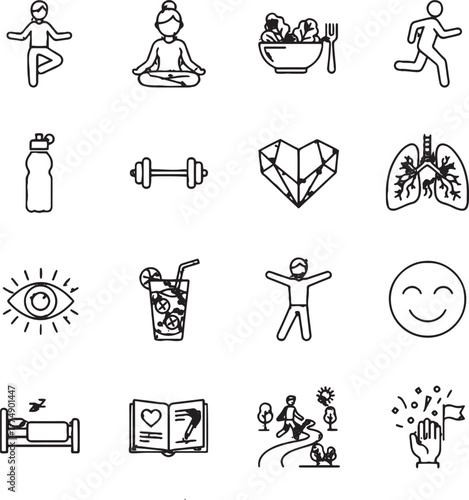 set of icons for web