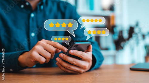 Get instant feedback with customer reviews on a mobile device, boosting your brand's reputation and driving engagement for business success now