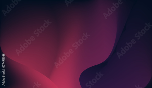 Crimson Dusk Waves: Abstract Flow of Deep Purples and Pinks