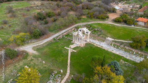 Afrodisias Ancient city. (A...