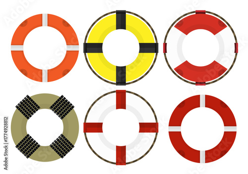 Life Bouys Vector Models
