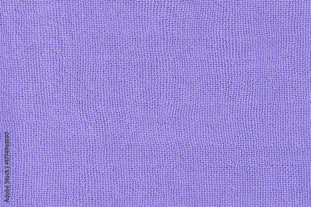 Fototapeta premium Purple fabric texture macro photo as background.