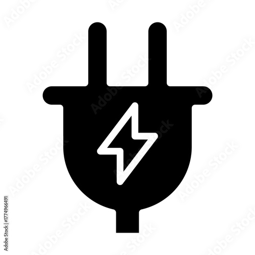 Plug Glyph Icon