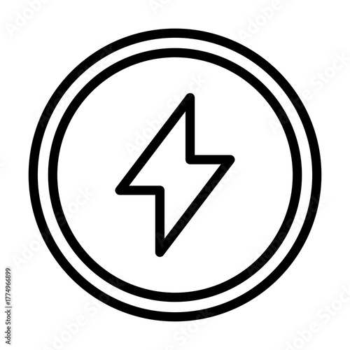 Electricity Outline Icon