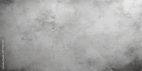 Dark, grunge grey concrete wall texture with an aged and dirty metal pattern as a vintage backdrop