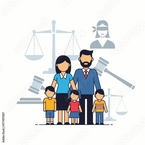 Family legal representation and justice for children and parents.