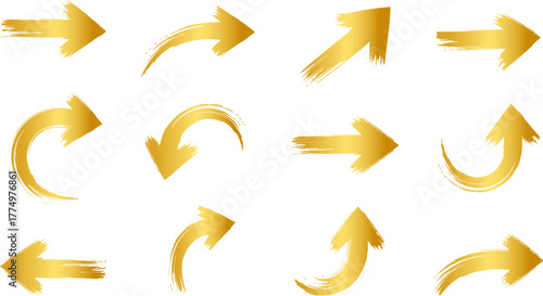 Arrows direction navigation pointer sign symbol guide indicator cursor target way