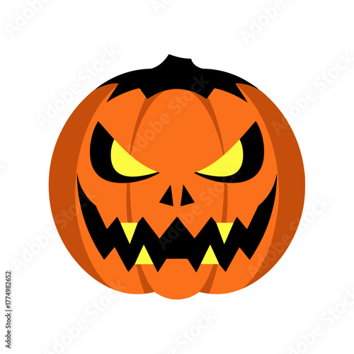 Halloween Pumpkin Face