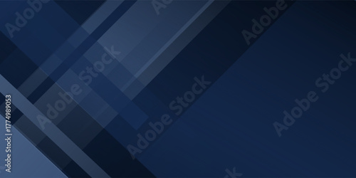 Abstract background dark blue with modern corporate concept