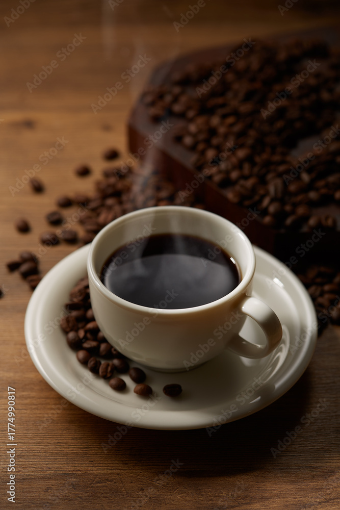 Fototapeta premium ホットコーヒー イメージ