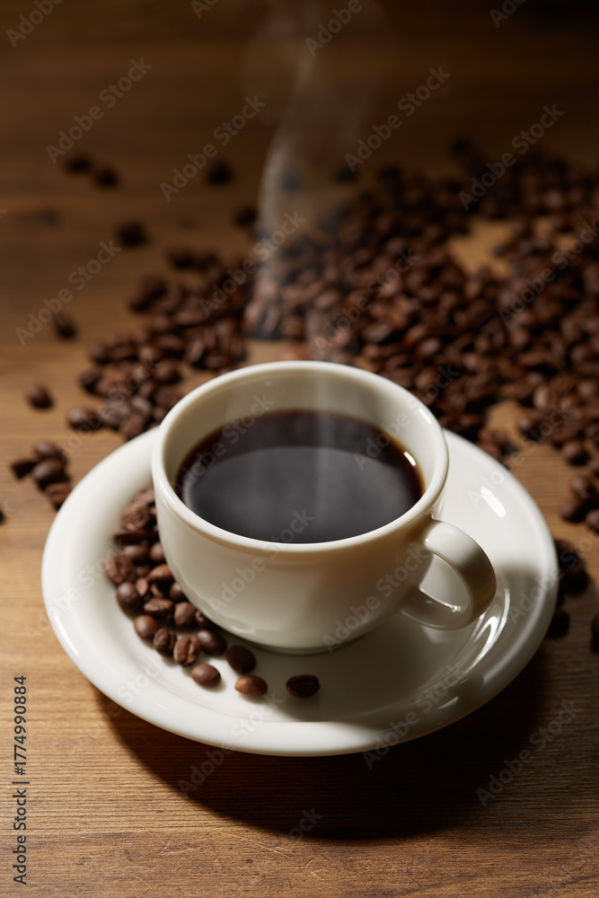 Fototapeta premium ホットコーヒー イメージ