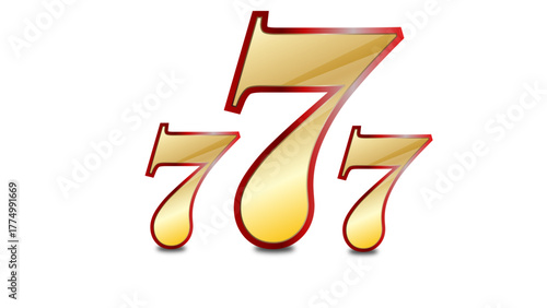 Golden slot machine wins the jackpot. 777 Big win concept. Casino jackpot. Realistic advertising poster with online mobile app casino and Jackpot 777. Play now in One Armed Bandit banner