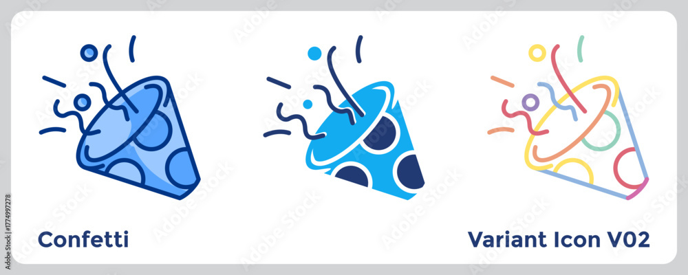 Obraz premium Confetti