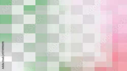 Geometric gradient background with soft pastel squares creating a smooth modern pattern. Minimalist abstract texture ideal for presentation, banner, and clean visual design.