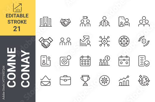 The collection of quantum computing solid icon vectors illustration,Cloud computing and data storage icon set